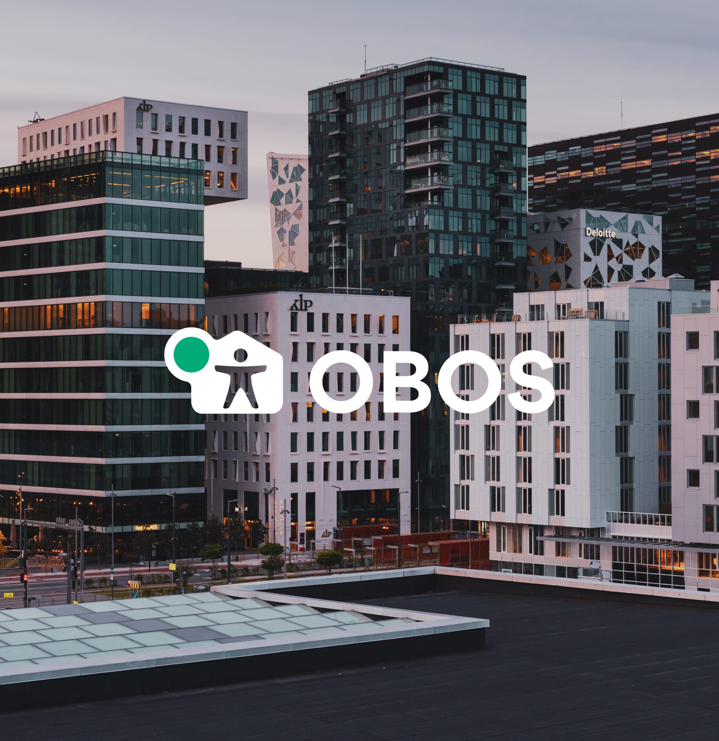 OBOS-bygg sett nedenfra