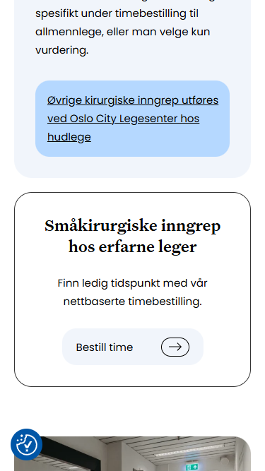 Smakirurgi-siden på mobil