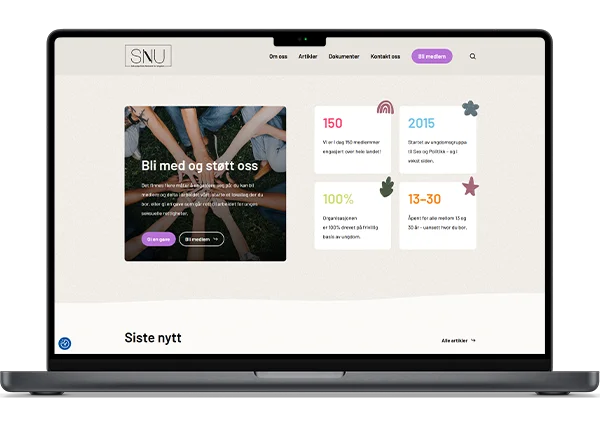 Nettsiden til SNU