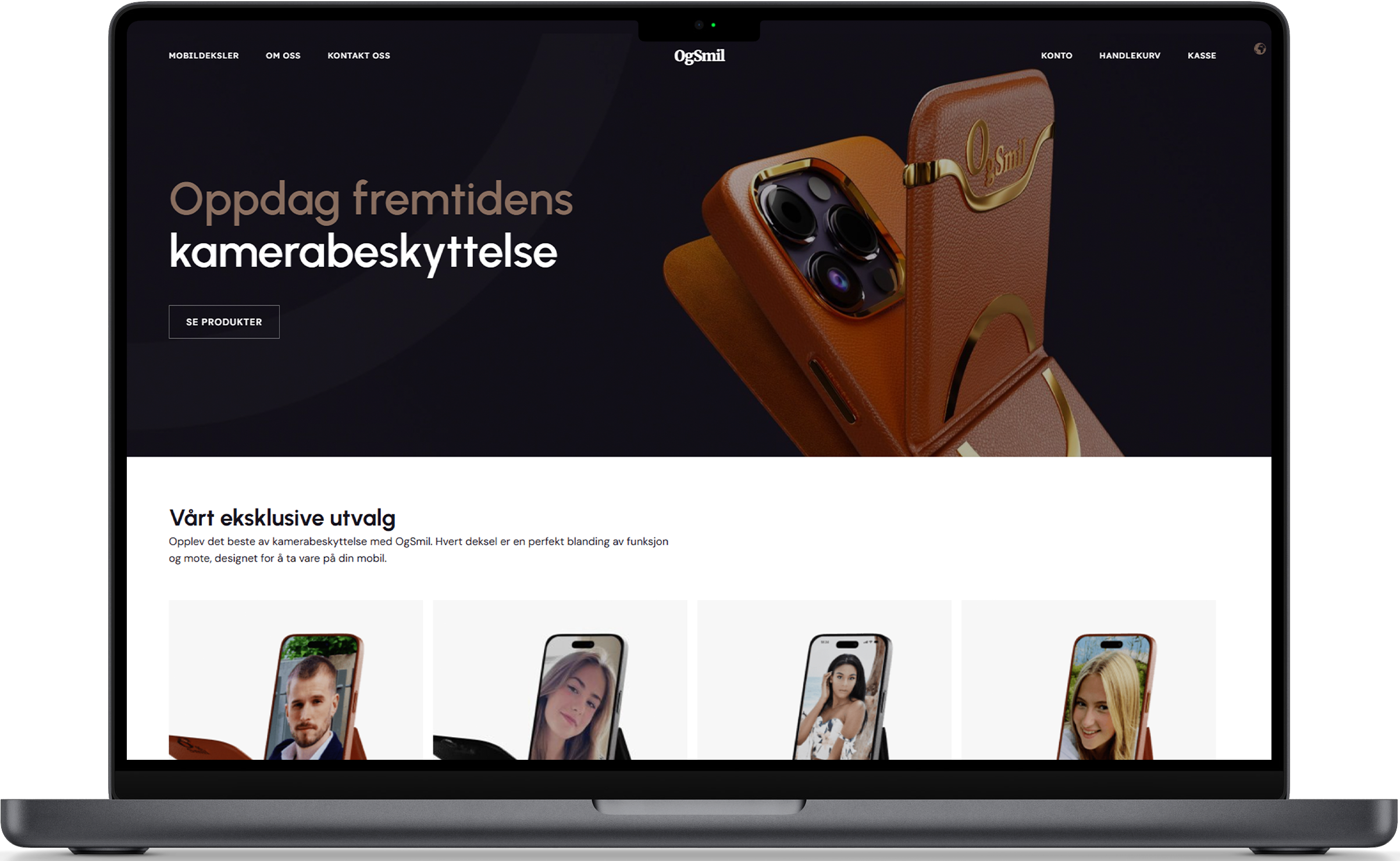 Nettsiden til OG Smil
