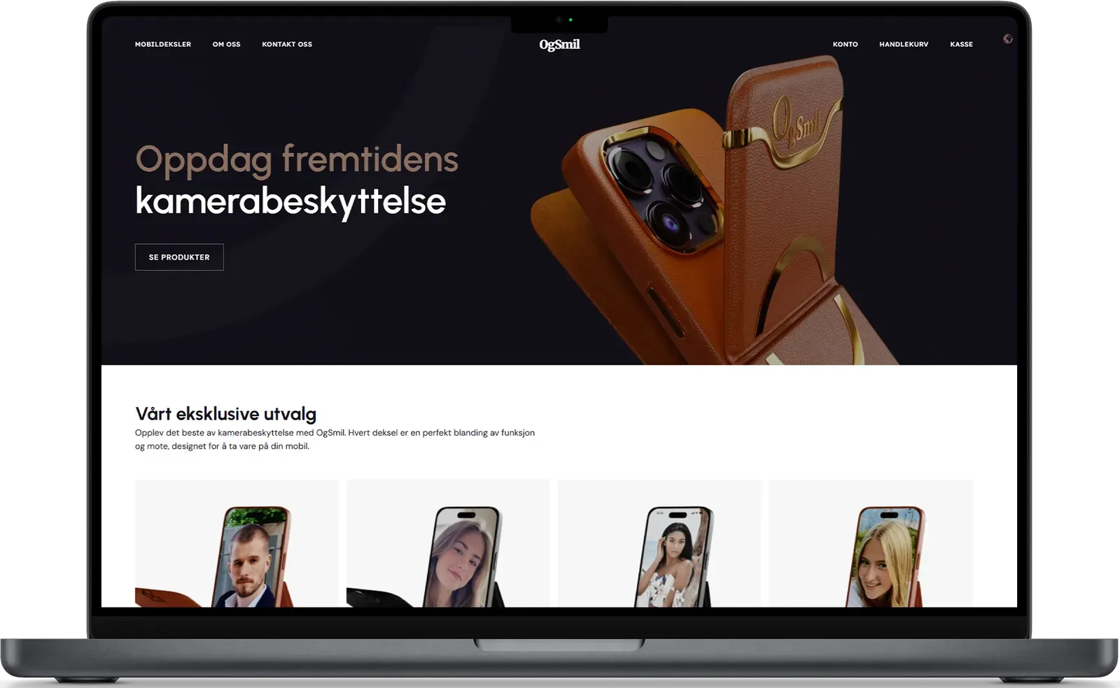 Nettsiden til OG Smil