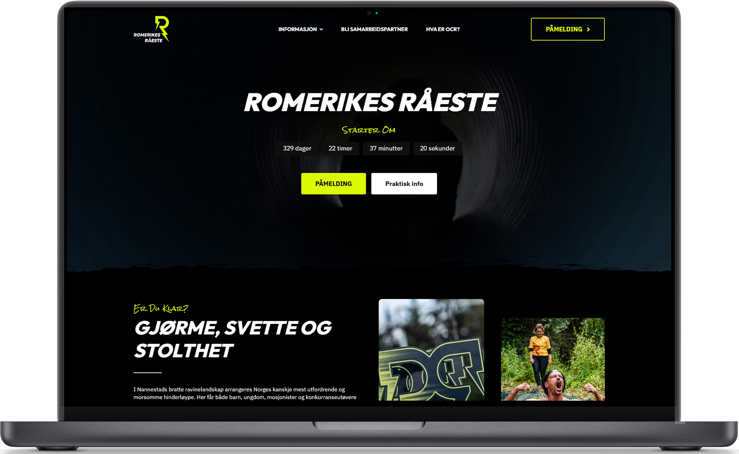 Nettsiden til Romerikes Råeste
